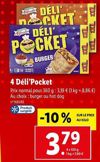 4 Déli'pocket