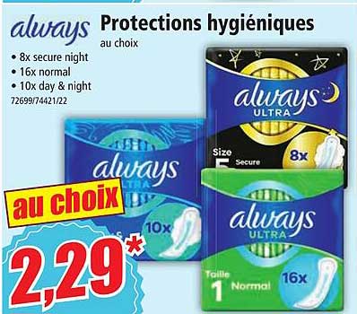 always protections hygiéniques