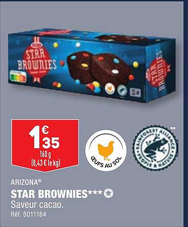 Arizona Star Brownies