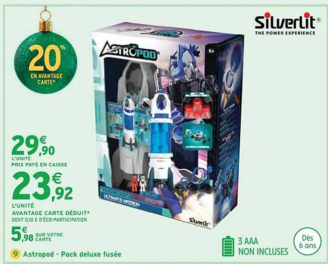 Astropod - Pack Deluxe Fusée