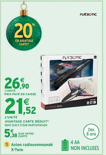 avion radiocommandé x-twin