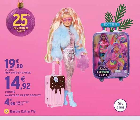 barbie extra fly