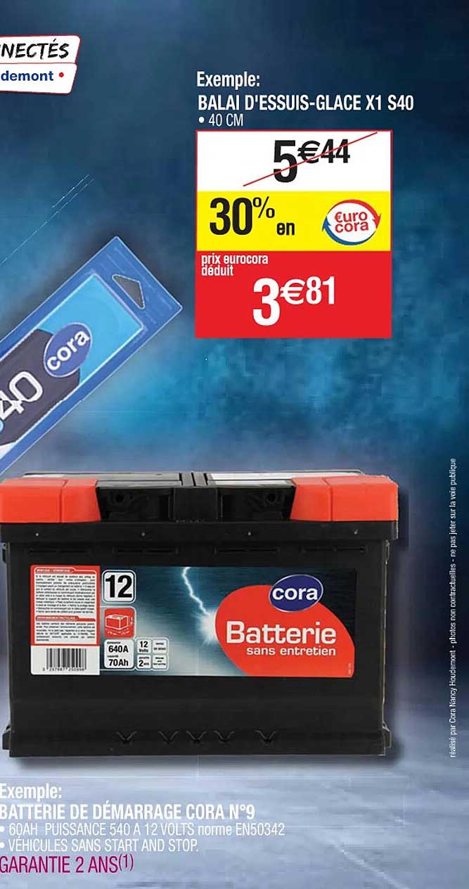 Batterie De Démarrage Cora