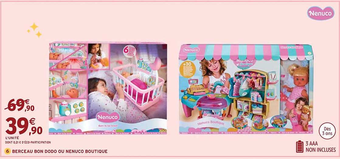 berceau bon dodo ou nenuco boutique