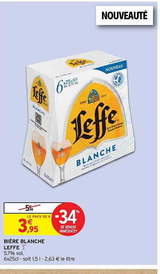 Bière Blanche Leffe