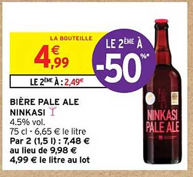 bière pale ale  ninkasi