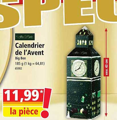 calendrier de l'avent