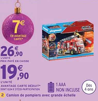 Camion De Pompiers Avec Grande échelle