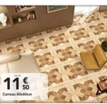 carreau 60x60cm