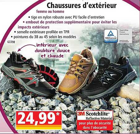 chaussures d'extérieur 3m