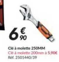 clé à molette 250mm