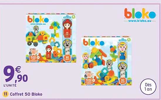 coffret 50 bloko