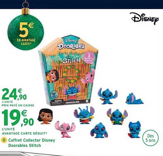 Coffret Collector Disney Doorables Stitch