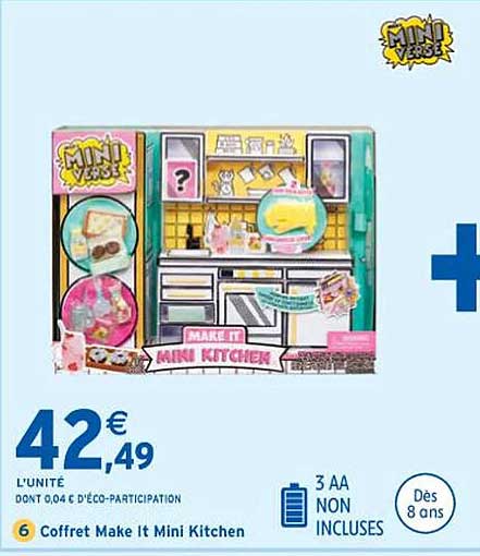coffret make it mini kitchen