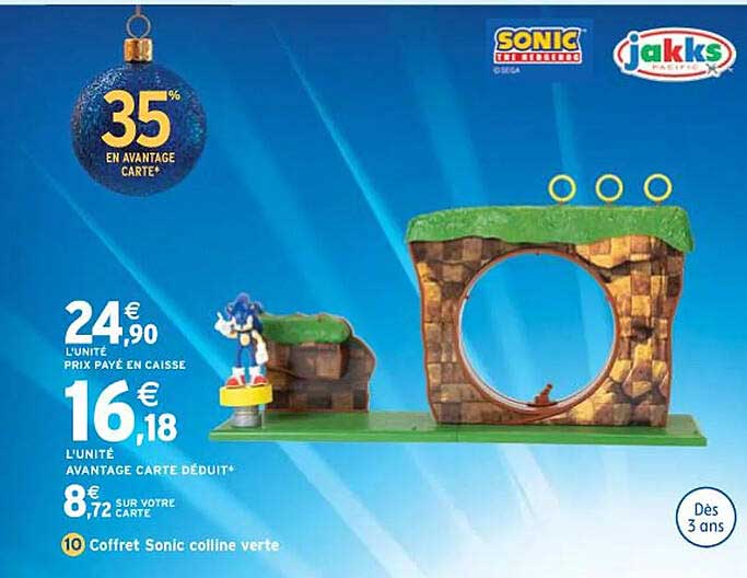 coffret sonic colline verte