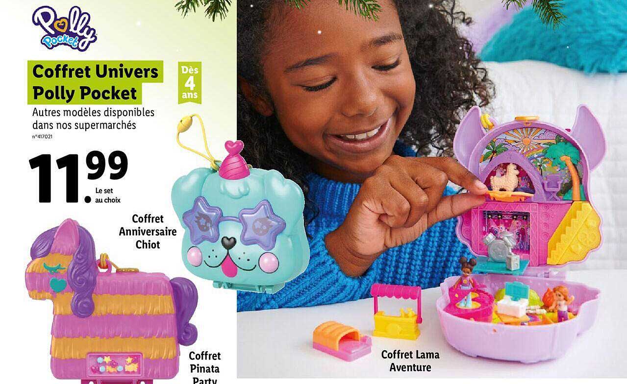 coffret univers polly pocket