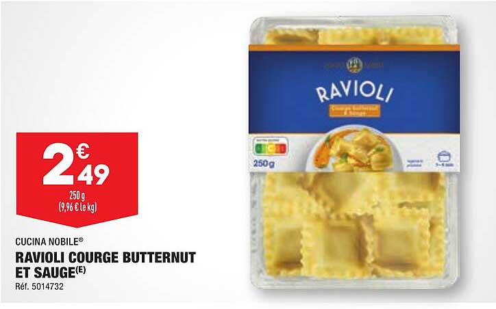 cucina nobile ravioli courge butternut et sauge