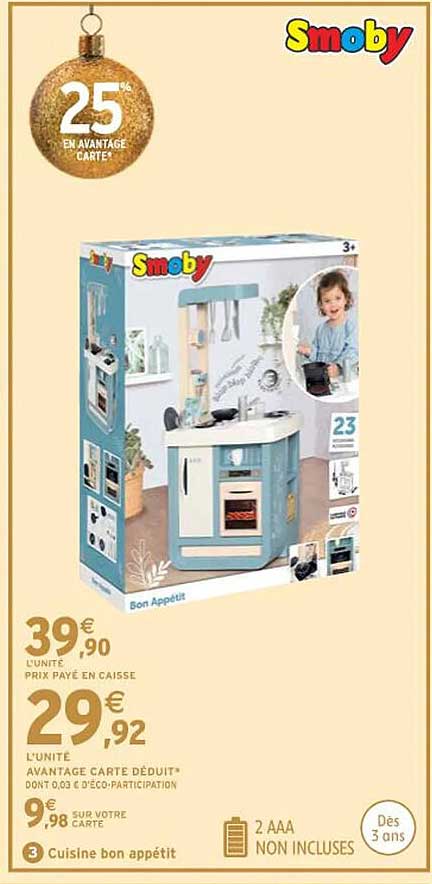 Cuisine Bon Appétit Smoby