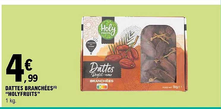 dattes branchées "holyfruits"