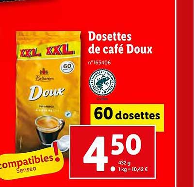 Dosettes De Café Doux