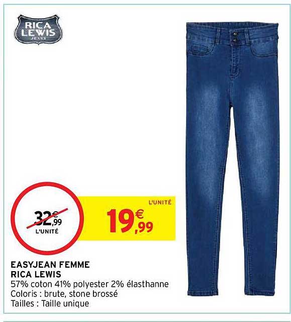 easy jean femme rica lewis