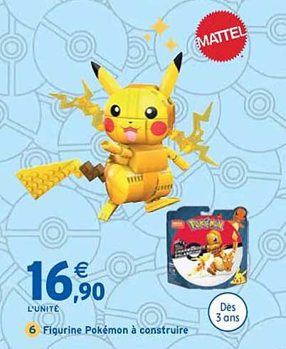 figurine pokémon à construire
