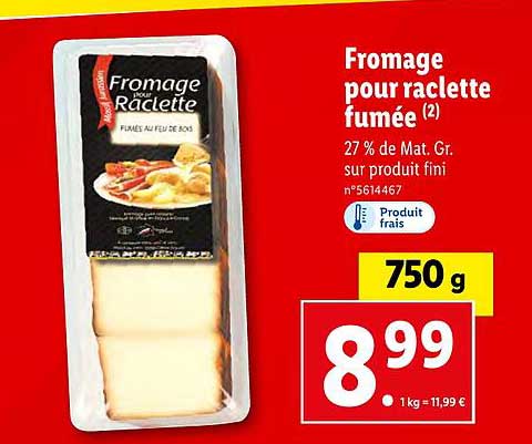 Fromage Pour Raclette Fumée