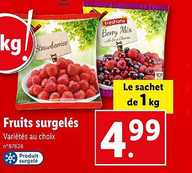 Fruits Surgelés