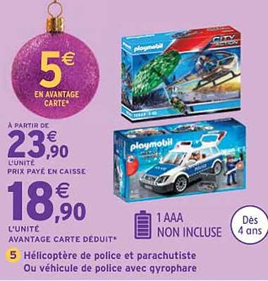 hélicoptère de police et parachutiste ou véhicule de police avec gyrophare