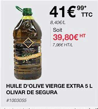 huile d'olive vierge extra olivar de segura