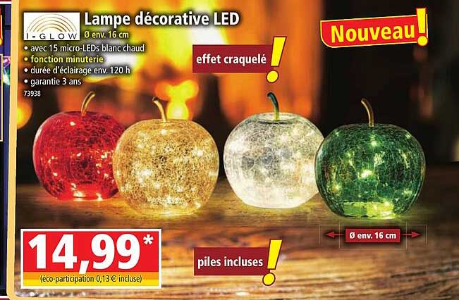 i-glow lampe décorative led