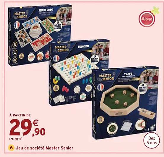 jeu de société master senior