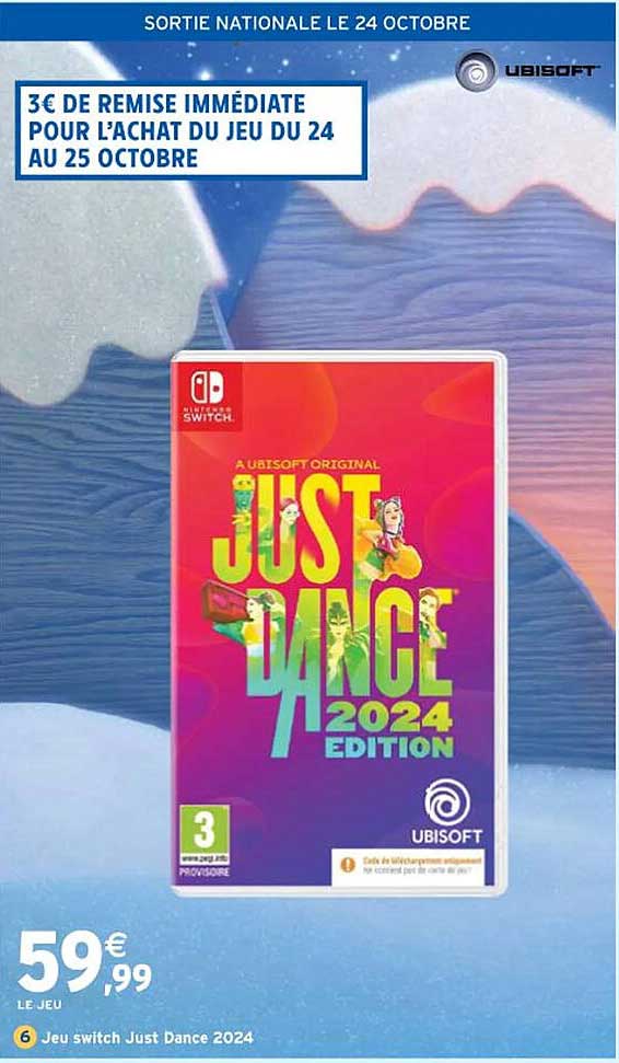 jeu switch just dance 2024