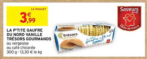 la p'tite gaufre du nord vanille trésors gourmands