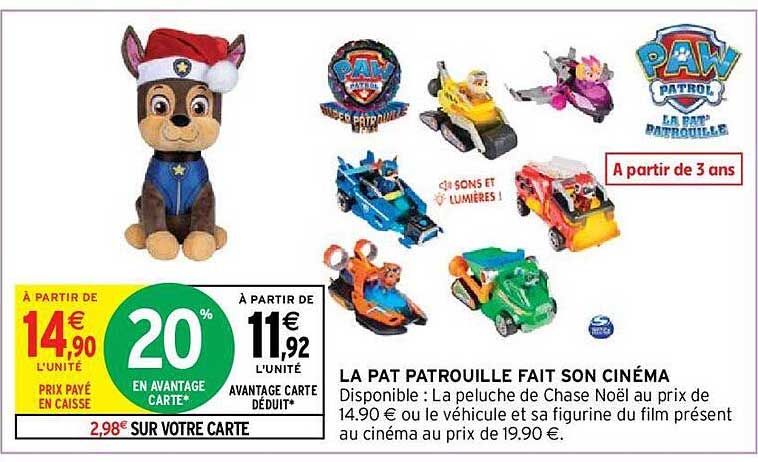 la pat patrouille fait son cinéma