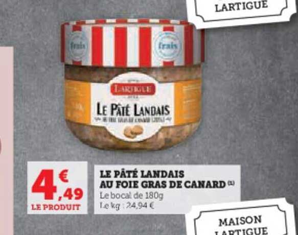 le pâté landais au foie gras de canard