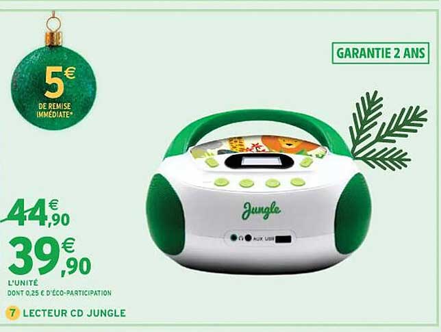 lecteur cd jungle