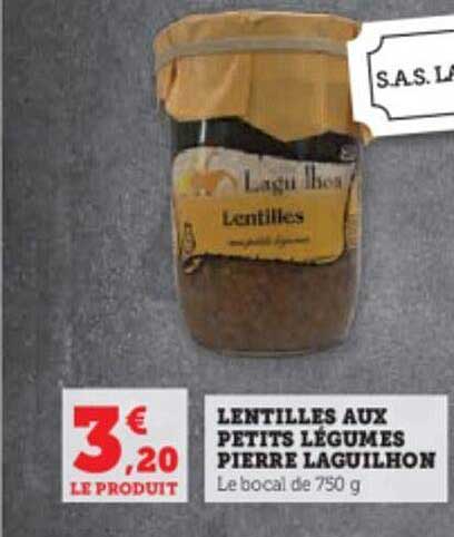 lentilles aux petits légumes pierre laguilhon