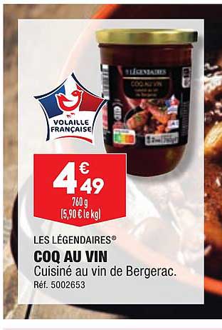 Les Légendaires Coq Au Vin