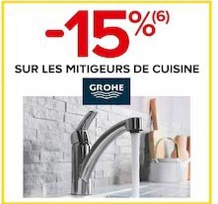 les mitigeurs de cuisine grohe