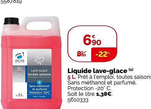 liquide lave-glace