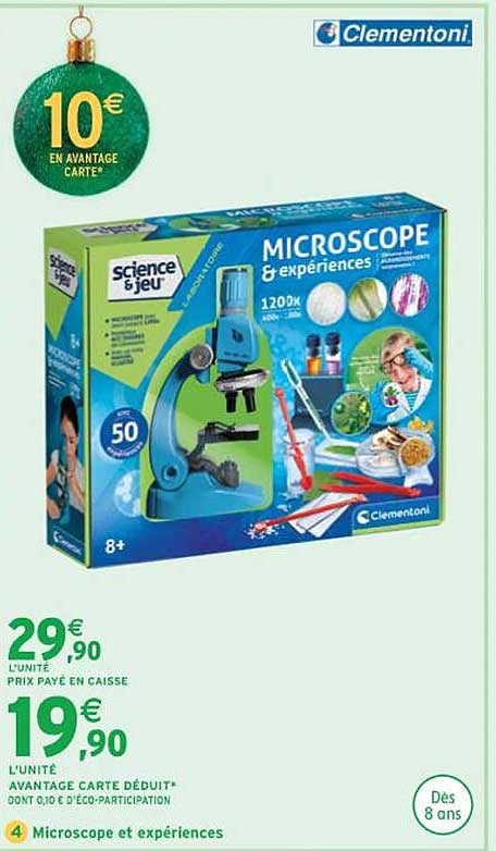 microscope et expériences
