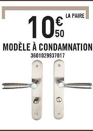 modèle à condamnation