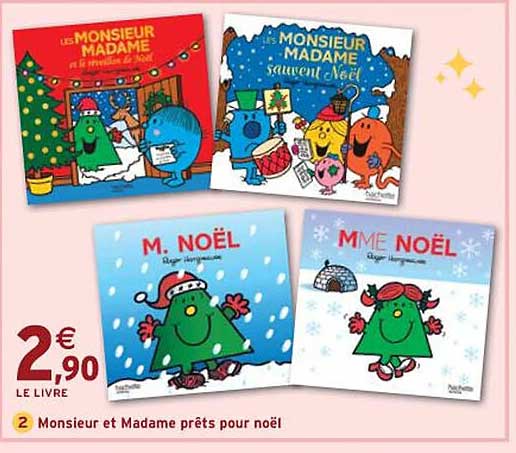monsieur et madame prêts pour noël