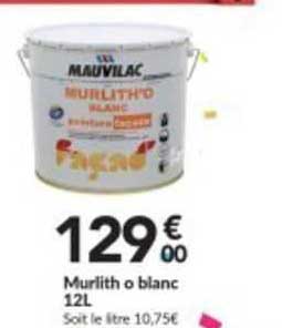 murlith o blanc 12l