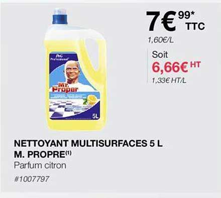 nettoyant multisurfaces m.propre