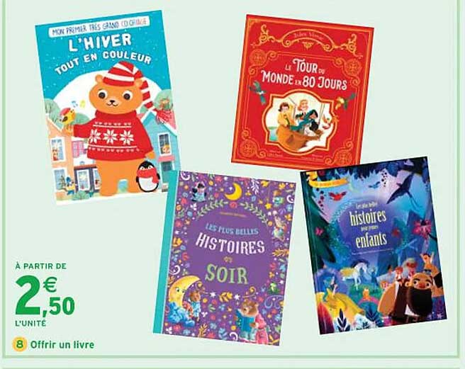 offrir un livre