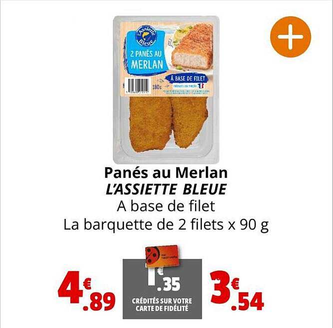 panés au merlan l'assiette bleue