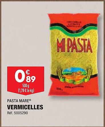 pasta mare vermicelles