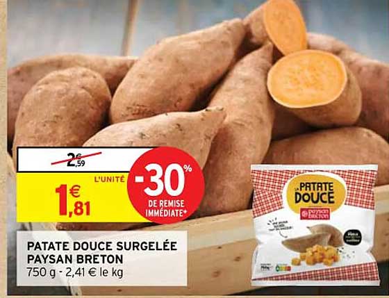 patate douce surgalee paysan breton